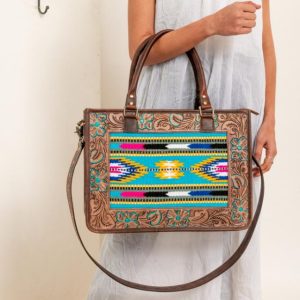 Western style tote bag